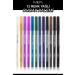 MAQYA Cosmetics 12 Color Neon Eyeliner Oil Eye Pencil Set - Buy Online on GoSupps.com