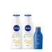 NIVEA Q10 Firming Body Lotion 250 Mlx2+Sun Lotion Spf50 100 Ml - Buy Online on GoSupps.com