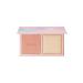 benefit cosmetics Twinkle Beach Blush & Highlighter-Mini Size Shimmery Bright Finish Blush & Highlighter Face Palette