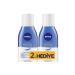 NIVEA Double Effect Eye Make-Up Remover 125 ml + 125 ml Gift