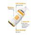 Four Win Sensitive & Dry (All Skin Types) Face Wash Gel (5% Glycolic Acid Aha&bha) - Buy Online on GoSupps.com
