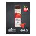 Mixmey Strawberry Fruit Bar | Healthy Bar with Natural Strawberry Flavors - 20gr X 12 Pieces