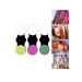 Lesvip's Coloured hair chalk temporary colour hair dye set of 3