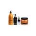 Kuaf Shampoo 1000 ml + Keratin Mask 500 ml + Hair Serum 40 ml + Blackhead Remover Mask 250 ml - Buy Online on GoSupps.com