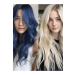 jeans color Ammonia-Free Blue Colored Hair Dye 250 ml Odorless Water-Based Blue Hair Dye Colors Lightened Hair. - Buy Online on GoSupps.com