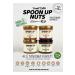SPOONUP 4-Piece Peanut Butter Introduction Pack (130GX4) (SUGAR-FREE GLUTEN-FREE ADDITIVE-FREE AND VEGAN)