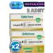 Shiffa Home 2 Pieces Vitamin B12-Gingko Biloba 28 Tablets 150 Mg