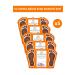 LUPIX Sock Type Foot Peeling Mask 5 Pieces