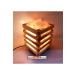 ifay ANKIRI ROCK SALT SQUARE WOODEN SALT LAMP