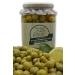 L VAL FARM Hand-Cracked Halhali Green Olives 950 gr in Glass Package - Buy Online on GoSupps.com