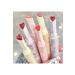 Gege Bear 1 Pcs Flower Jelly Lipstick Luminous Hydrating Lipstick Pen Type Lip Tint Gloss