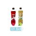 Pin Hibiscus Tea & Cool Lime Trial Pack - Sugar Free & Calorie Free 6 Pieces X 1 Liter