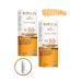 Bioxcin Sun Care Spf50+ Sun Cream for Dry and Normal Skin 50 ml (2)PCS + (1X100Ml Facial Cleansing Gel)