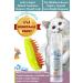 Pets Fav Steam Cat and Dog Cleaning Wash Massage Comb Brush and Anti-shedding Dry Shampoo