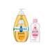 Johnson's Baby Shampoo 750 Ml + Baby Shampoo 200 Ml + Baby Oil 200 Ml - Buy Online on GoSupps.com