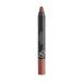 Golden Rose Matte Lipstick Crayon No: 14 Dark Beige - Matte Pencil Lipstick - 8691190903145