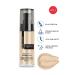 Nera Classy High Cover High Coverage Effective Porcelain Foundation No1- Porcelain Foundation 30gr