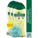Palmolive Body & Mind Bath and Shower Gel with Chamomile Extract and Natural Oil 500 ml X 3 Pieces Shower Loofah Gift