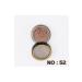 Christine Plus Glitter Single Eyeshadow Soft Color Shiny Eyeshadow Brown No: 52 - Buy Online on GoSupps.com