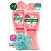 Palmolive Aroma Sensations Feel The Glow Bath and Shower Gel 500 ml X 2 Pieces + Shower Fibre Gift - Buy Online on GoSupps.com
