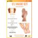 Mjcare Peeling Foot Mask 6 Pieces - Buy Online on GoSupps.com