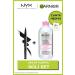 NYX Professional Makeup Vegan Formula Duo Set - Nyx Epic Ink Black Eyeliner & Garnier Micellar Makeup Remover Water 400 Ml