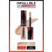 L'Oreal Paris Infaillible 24h All Face Concealer 322 Ivory & Mini Paradise Mascara 4.7 Ml Makeup Set - Buy Online on GoSupps.com