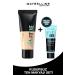 Maybelline New York Fit Me Matte+poreless Foundation 110 Porcelain & Mattifying Mini Makeup Base Advantage Set