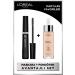 L'Oreal Paris Telescopic Lift Mascara & True Match Nude Foundation Serum 0.5-2 Very Light - Makeup Favorites Set