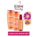 Elseve Dream Long Repair Care Shampoo 450 ml X2 & Dream Long Perfect Straight Smoothing Serum
