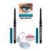 Avon Glimmerstick Lift Eyeliner Glitter - Aqua Sparkle 2 Pack + Lovider Pocket Mirror Gift