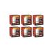 ALGO READY TURKISH COFFEE WITH GROUND BLACK (WITHOUT SUGAR) 7 gr 6 BOXES * 10 PIECES 60 PIECES IN SINGLE DRINKING CUP