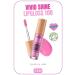 Callista Vivid Shine Lipgloss Moisturizing Shiny Lip Gloss - 108 Pink Utopia - Pink