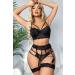 Skygo Women Fantasy Costume Harness Erotic Garter 7094 Black - Buy Online on GoSupps.com