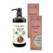 Naturix Slow Growing Hair Salt-Free Shampoo Keratin Shampoo 600ml + 2 Skin Cleanser Rose Yeast 250ml