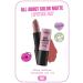 Callista All About Color Matte Lipstick Moisturizing Matte Lipstick - 507 Kiss Me More - Nude