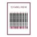 MUJGAN 12 Piece Set Colored Lip Pencil - Buy Online on GoSupps.com