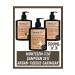 Derma CC LABORATORIES Shampoo Set - Garlic Extract 500m + Argan Extract 500m + Salt-Free 500m