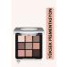 Flormar Matte & Shiny Creamy Eyeshadow Palette - Eye Shadow Palette - 005 Nude Dude- 8682536048477