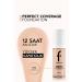 Flormar Perfect Coverage Intensive Concealer Water Based Foundation (PINK UNDERTONE) -105 Porcelain Ivory -8682536058223 - Buy Online on GoSupps.com