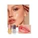 DEROL Lip Plumper & Lip Moisturizer & Lip Gloss Balm 2 Piece Set