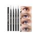 N YENABEAUTY 4-Pack Double-Sided Star-Heart-Moon-Flower Patterned Pencil Eyeliner Economic Set