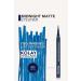 Flormar Matte Liquid Pencil Eyeliner (NAVY BLUE) - Midnight Matte Eyeliner - 003 Dark Blue - 8690604641666 - Buy Online on GoSupps.com