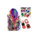 Eva Rose Colored Hair Chalk Hair Coloring Chalk