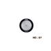 Top beauty Eye Makeup Shadow Single Shiny and Bright Long Lasting Silver Color-Eyeshadow No:07