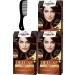 Palette Deluxe Intense Colors Hair Dye 5-680 Golden Chestnut X 3 Pieces + Hair Opening Comb