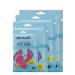 Dermokil Peeling Effect Foot Mask - Removes Dead Skin and Moisturizes - 4 Pieces