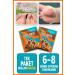 Dr Family 2 Pieces Peeling Effective Dead Skin and Crack Peeling Foot Mask