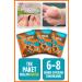 Dr Family 3 Pieces Peeling Effective Dead Skin and Crack Peeling Foot Mask