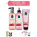Ey p Sabri Tuncer Raspberry Hair Mask 250 ml Shampoo 500 ml Hair Tonic 500 ml and Rosie